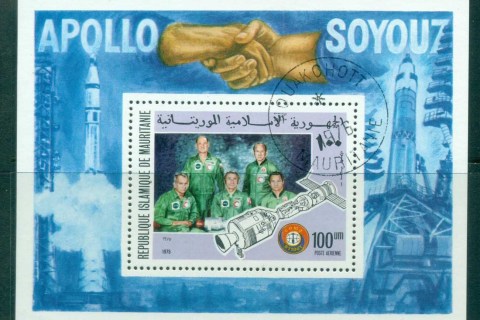 Mauritania 1975 Apollo-Soyuz Space Test MS