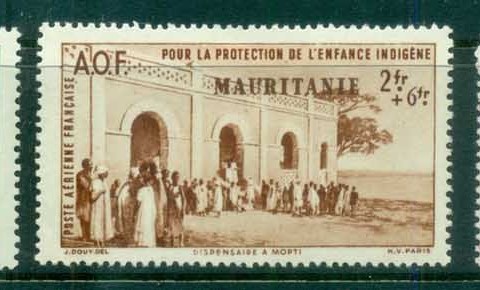 Mauritania 1942 Native Children\'s Welfare Fund