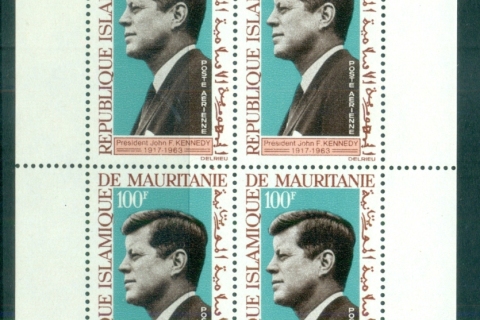 Mauritania 1964 JFK Kennedy in Memoriam MS