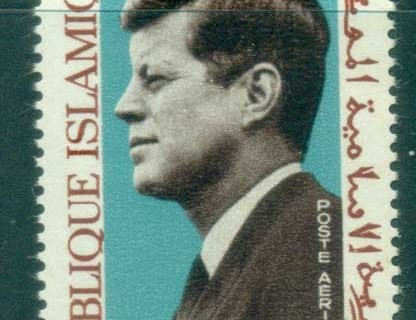 Mauritania 1964 JFK kennedy in Memoriam