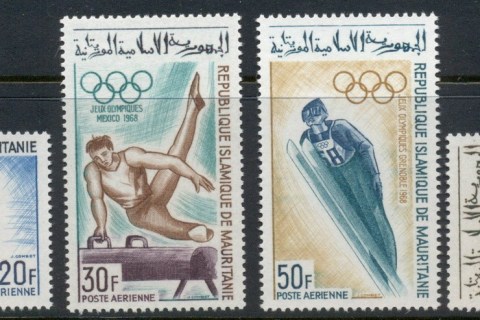 Mauritania-1968-Winter-Olympics-Grenoble-MUH