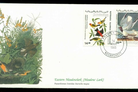 Mauritania-1985-Audubon-Birds