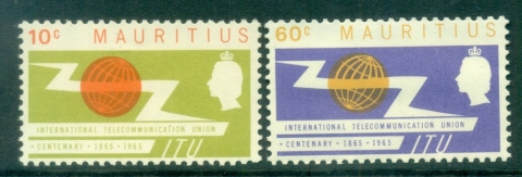 Mauritius-1965-ITU-Centenary-MUH