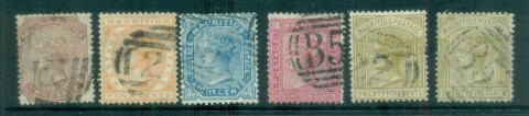 Mauritius-1879-80-QV-Asst