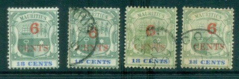 Mauritius-1899-Coat-of-Arms-Surch-6c