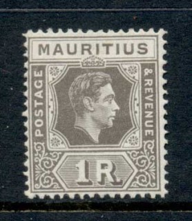 Mauritius-1938-43-KGVI-keyplate-1r-MH