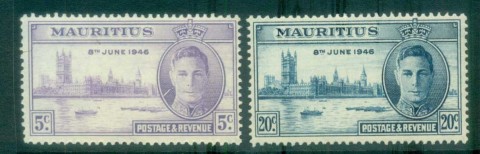 Mauritius-1946-Victory-MLH-lot78073