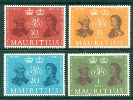 Mauritius-1961-Postal-Services-Sesquicentenary-MLH