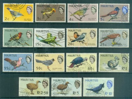 Mauritius-1965-Birds-FU-lot78091