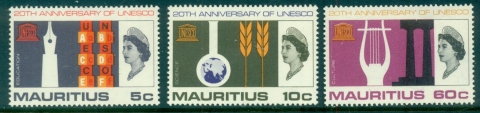 Mauritius-1966-UNESCO-20th-Anniversary-MUH