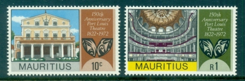 Mauritius-1972-Port-Louis-Theatre-MUH