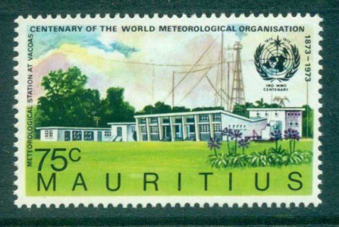 Mauritius-1973-Meterological-Cooperation-MLH