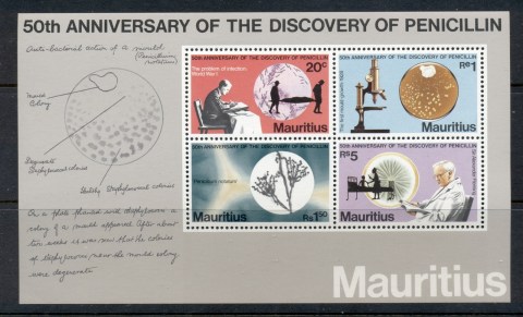 Mauritius-1978-Penicillin-Discovery-MS-MUH