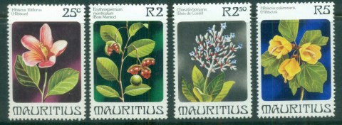 Mauritius-1981-Flowers-MLH