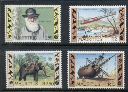 Mauritius-1982-Darwin-Birth-Centenary-MUH