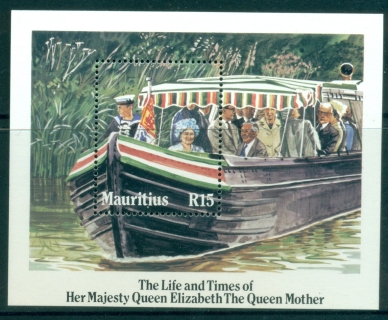 Mauritius-1985-Queen-Mother-85th-Birthday-MS-MUH