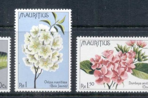 Mauritius-1977-Flowers-MUH