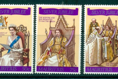 Mauritius-1977 Silver Jubilee