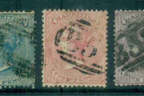 Mauritius-1860-63-QV-1d-to-1-Asst