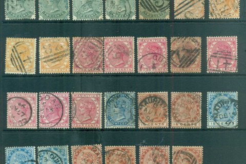 Mauritius-1882-94-QV-Asst