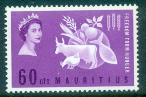 Mauritius-1963-FFH-Freedom-From-Hunger-MUH