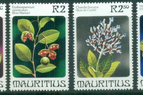Mauritius-1981-Flowers-MLH