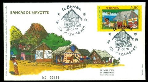 Mayotte 1997 La Banga FDC