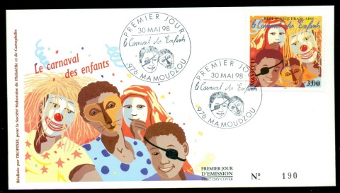 Mayotte 1998 Children's festival FDC