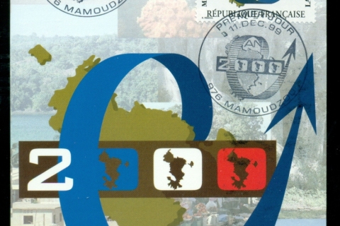 Mayotte 1999 New Year 2000 Maxicard