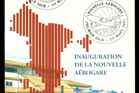 Mayotte 1997 Opening of New Air Terminal Maxicard