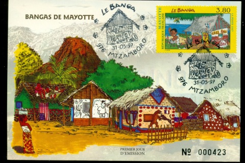 Mayotte 1997 La Banga Maxicard