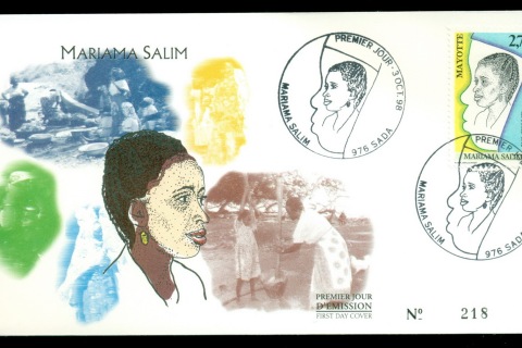 Mayotte 1998 Mariama Salim FDC