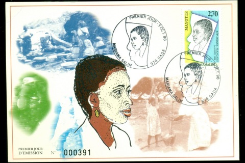 Mayotte 1998 Mariama Salim Maxicard