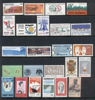 Mexico-1970s-Assorted-oddments-most-MUH