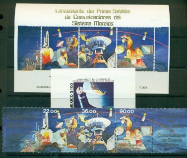 Mexico-1985-Space-2x-MS-MUH-Lot21348