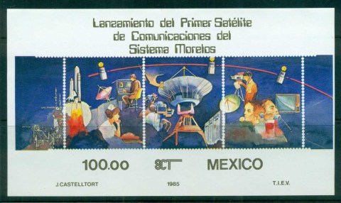 Mexico-1985-Space-Satellite