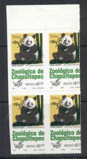 Mexico-1994-Chapultepec-Zoo-Panda-MISPERF-blk4-MUH