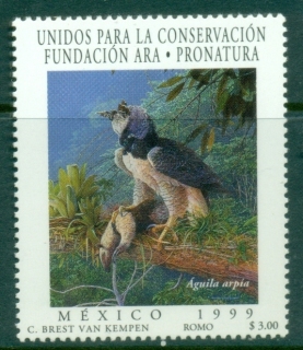 Mexico-1999-Nature-Conservation-Bird-Harpia-harpyja-MUH