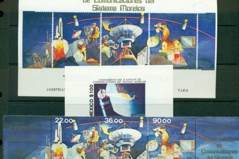 Mexico-1985-Space-2x-MS-MUH-Lot21348