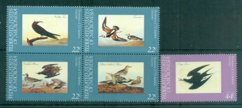 Micronesia-1985-Audubon-Birds-MUH