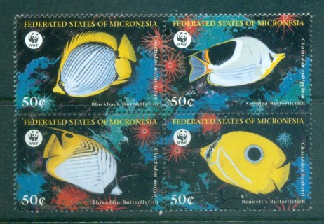 Micronesia-1997 WWF Butterfy Fishes