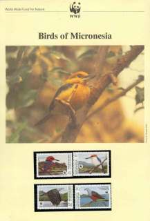 Micronesia-1990 WWF Birds of Micronesia