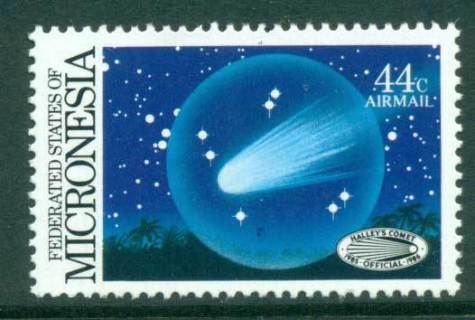 Micronesia-1986-Halleys-Comet-MUH-lot23336