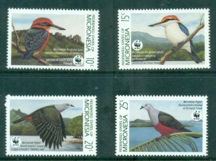 Micronesia-1990-WWF-Birds