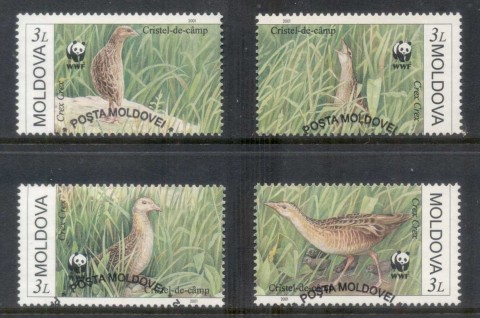 Moldova+2011 WWF Corncrake, Bird