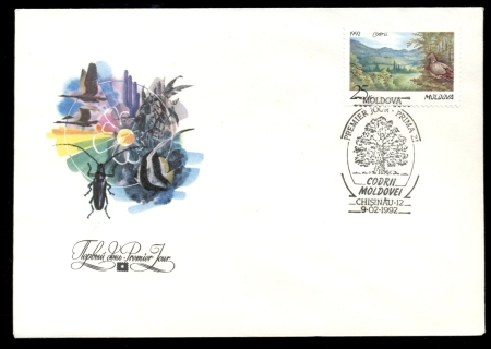 Moldova-1992-Codri-Nature-reserve-FDC