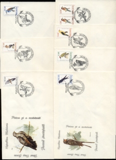 Moldova-1993-Birds-7x-FDC