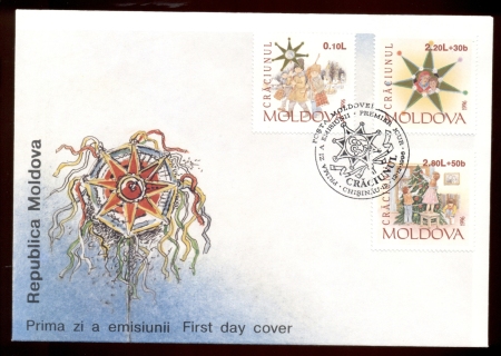 Moldova-1996-Xmas-FDC