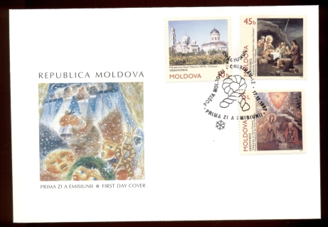 Moldova-1997-Xmas-FDC