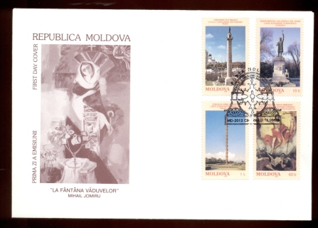 Moldova-1998-Monuments-Works-of-Art-FDC